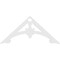 Ekena Millwork Pitch Sellek Architectural Grade PVC Gable Pediment, 48"W x 22"H x 1"P (11/12) GPP048X022X100SLK - alternate 2